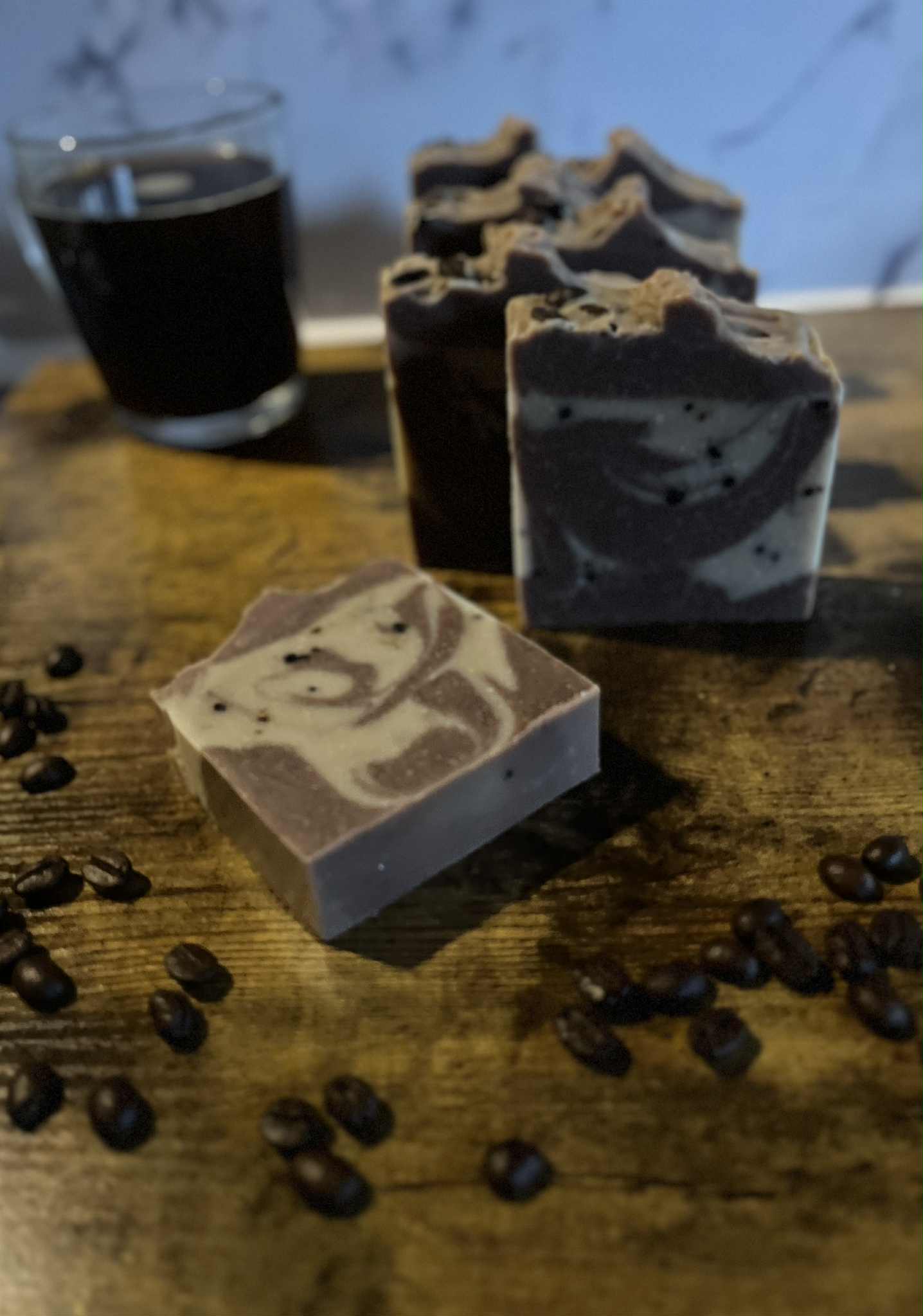 Mocha Bloom – Coffee & Cocoa Soap Bar